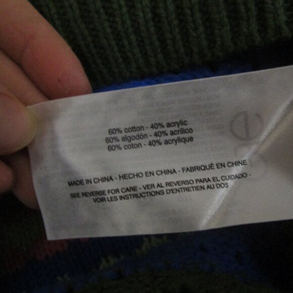 Circus by Sam Edelman stripe crochet crop sweater knit chunky striped NWT XS - Picture 8 of 16